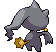 Banette - Black 2 White 2 Black White Animated (Back View)