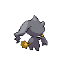 Banette - Black White (Back View)