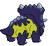 Bastiodon - Black 2 White 2 Black White Animated (Back View (Shiny))