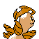 Bayleef - Silver (Back View (Shiny))
