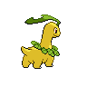Bayleef - Black White (Back View)