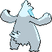 Beartic - Black 2 White 2 Black White Animated (Back View)