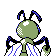 Beedrill - Crystal (Back View (Shiny))