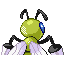 Beedrill - FireRed LeafGreen (Back View (Shiny))