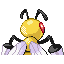 Beedrill - FireRed LeafGreen (Back View)