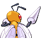 Beedrill - HeartGold SoulSilver (Back View)