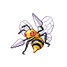 Beedrill - Black White (Normal)