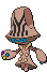 Beheeyem - Black 2 White 2 Black White Animated (Shiny)