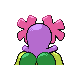 Bellossom - Platinum (Back View (Shiny))
