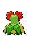 Bellossom - Black 2 White 2 Black White Animated (Back View)