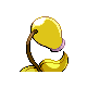 Bellsprout - Platinum (Back View (Shiny))