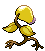 Bellsprout - Black 2 White 2 Black White Animated (Back View (Shiny))