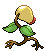 Bellsprout - Black 2 White 2 Black White Animated (Back View)