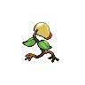 Bellsprout - Black White (Back View)