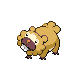 Bidoof - Platinum (Shiny)