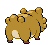 Bidoof - Black 2 White 2 Black White Animated (Back View (Shiny))