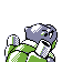 Blastoise - Silver (Back View (Shiny))