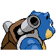 Blastoise - Platinum (Back View)