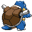 Blastoise - Black 2 White 2 Black White Animated (Back View)