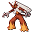Blaziken - Ruby Sapphire (Shiny)