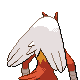 Blaziken - Diamond Pearl (Back View (Shiny))