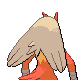 Blaziken - Diamond Pearl (Back View)
