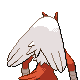 Blaziken - HeartGold SoulSilver (Back View (Shiny))