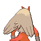 Blaziken - HeartGold SoulSilver (Back View)
