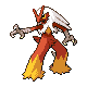 Blaziken - HeartGold SoulSilver (Shiny)