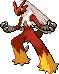 Blaziken - Black 2 White 2 Black White Animated (Shiny)