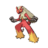Blaziken - Black White (Normal)