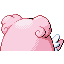 Blissey - Ruby Sapphire (Back View (Shiny))