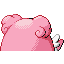 Blissey - Ruby Sapphire (Back View)