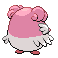Blissey - Black 2 White 2 Black White Animated (Back View)