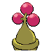 Bonsly - Platinum (Back View (Shiny))