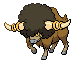Bouffalant - Black 2 White 2 Black White Animated (Normal)