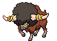 Bouffalant - Black 2 White 2 Black White Animated (Shiny)