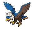 Braviary - Black 2 White 2 Black White Animated (Shiny)