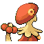 Breloom - Emerald (Back View (Shiny))