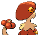 Breloom - Diamond Pearl (Back View (Shiny))