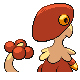 Breloom - HeartGold SoulSilver (Back View (Shiny))