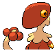 Breloom - Platinum (Back View (Shiny))