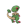 Breloom - Black White (Back View)