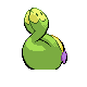 Budew - HeartGold SoulSilver (Back View (Shiny))