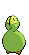 Budew - Black 2 White 2 Black White Animated (Back View (Shiny))