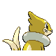 Buizel - HeartGold SoulSilver (Back View (Shiny))
