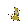 Buizel - Black White (Back View (Shiny))