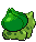 Bulbasaur - Black 2 White 2 Black White Animated (Back View (Shiny))