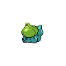 Bulbasaur - Black White (Back View)