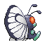 Butterfree - Ruby Sapphire (Back View)